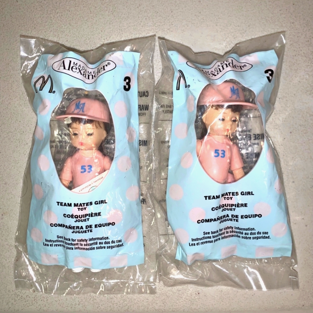 SEALED MCDONALD'S TOY Madame Alexander Team Mates Girl Year 2005